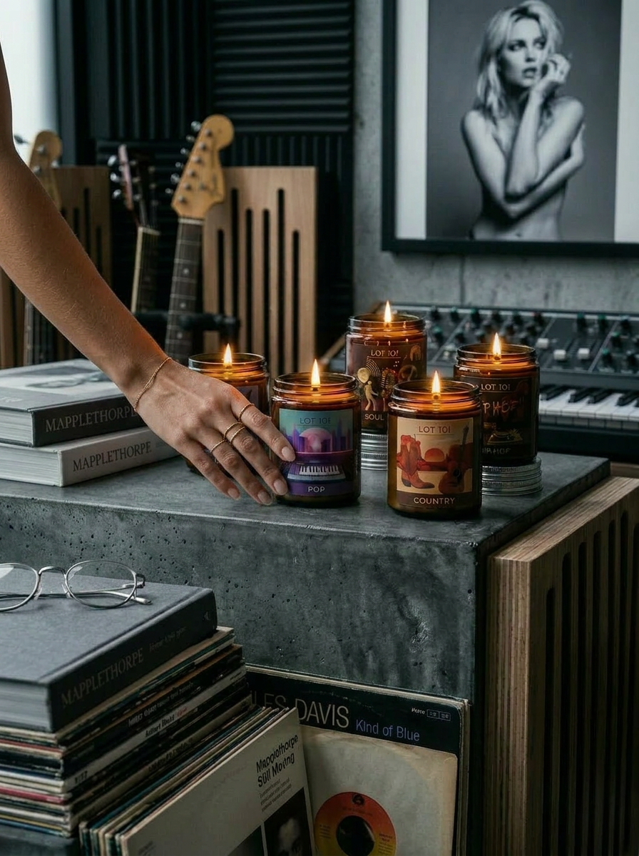 GENRE — A LOT 101 Candle Collection
