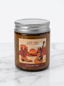 GENRE — Country | 8oz Amber Soy Candle