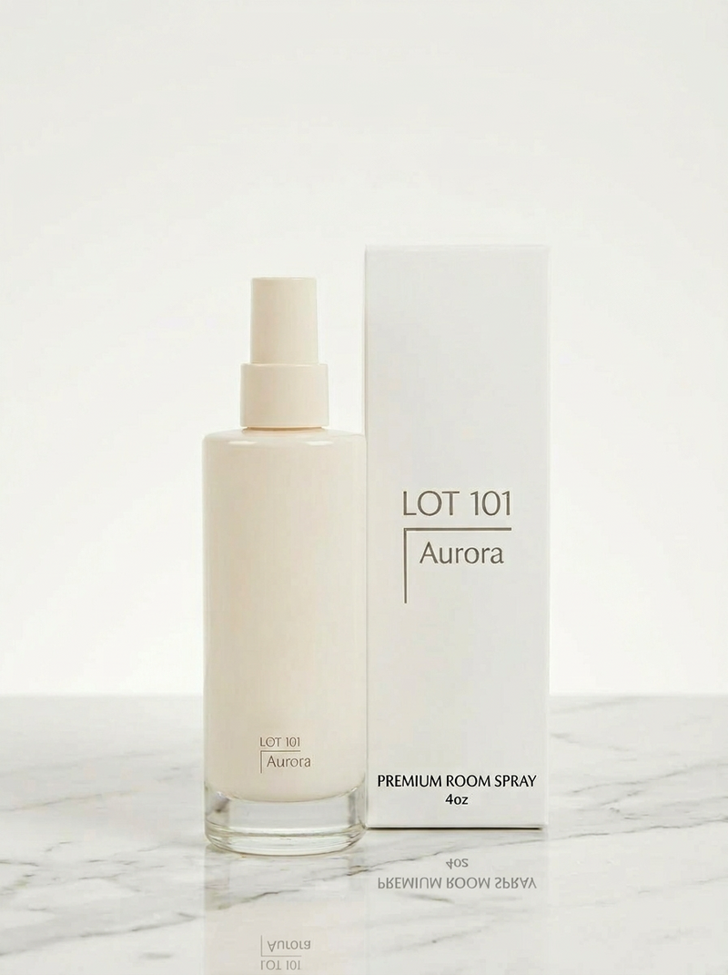 Aurora Luxury Room Spray - Sparkling Champagne, Pear & Vanilla (4oz)
