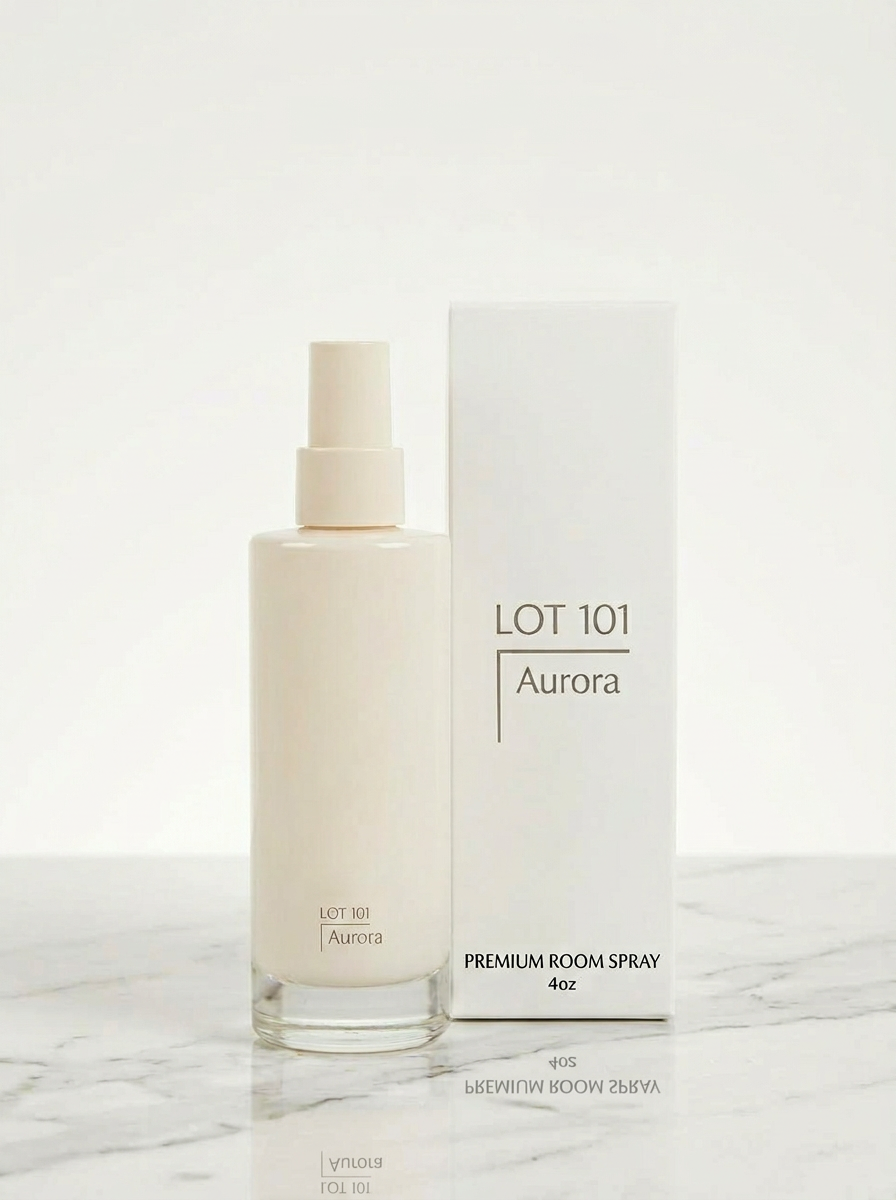 Aurora Luxury Room Spray - Sparkling Champagne, Pear & Vanilla (4oz)