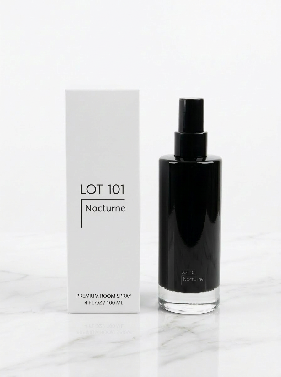 Nocturne Luxury Room Spray - Amber, Cardamom & White Leather (4oz)