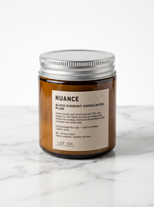 ORIGIN — Nuance | 8oz Amber Soy Candle