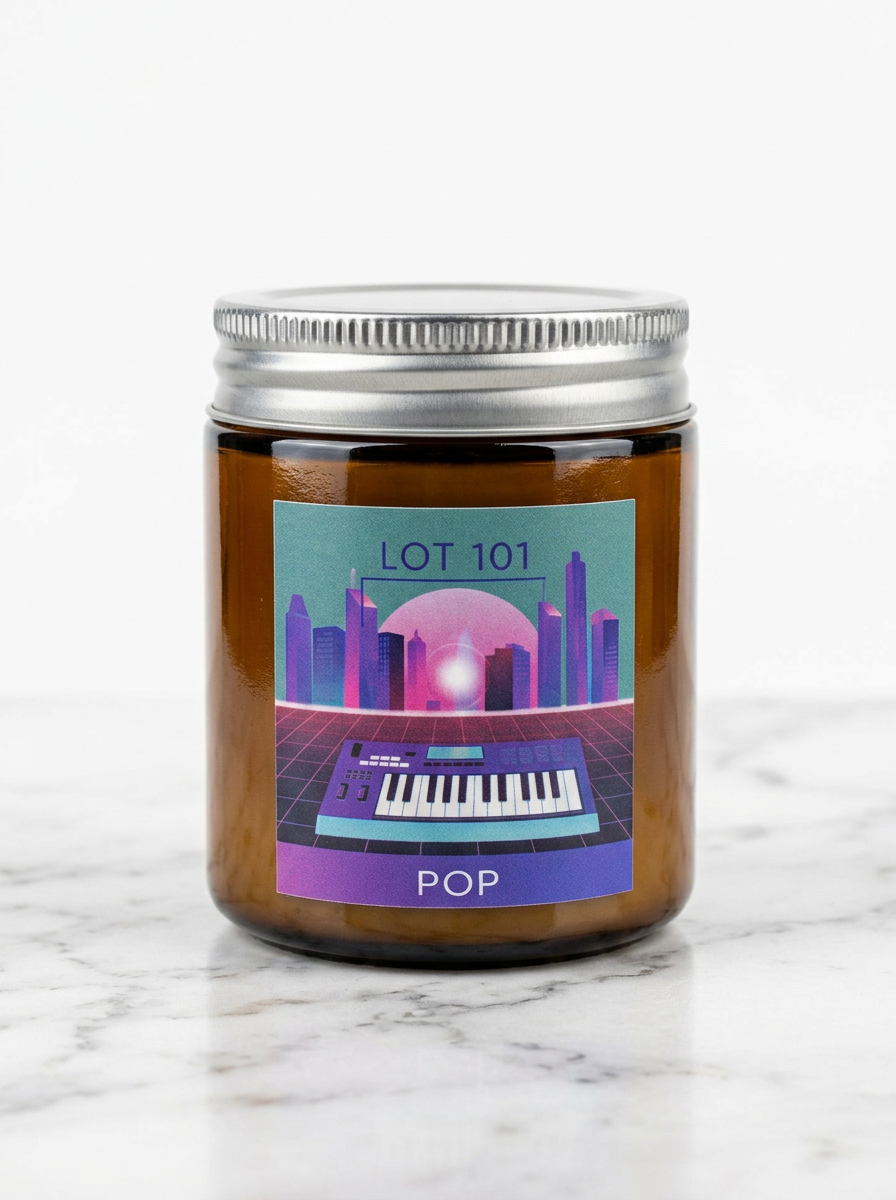 GENRE — Pop | 8oz Amber Soy Candle